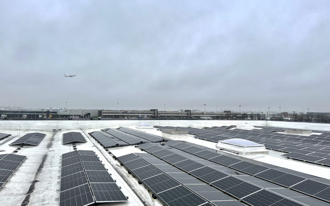 Solora bouwt zonnepark van 7 MWP voor Brussels Airport